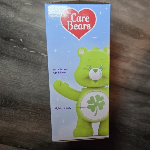 Care Bears‎ Light-Up Belly: (2023) GOOD LUCK BEAR 8" Figure! Arms… - Picture 6 of 7